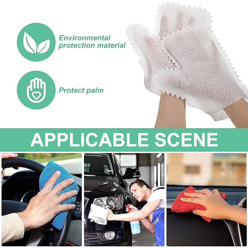 Fish Scale Cleaning Duster Gloves - product image 3