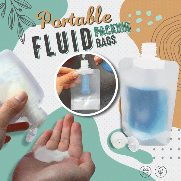 Portable Travel Fluid Dispensing Packing Bag - product image 1